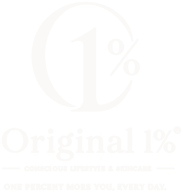 Original 1% - One percent more you, every day.